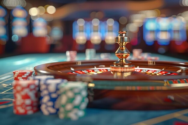 Baccarat game at live dealer studio
